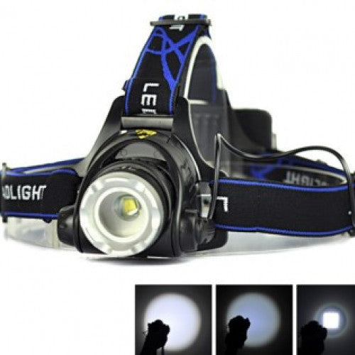 Outdoor Headlamp Flashlight Headlight 3Modes